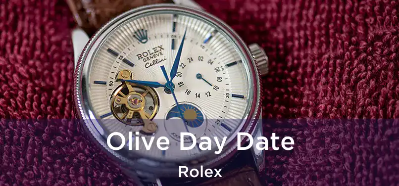  Olive Day Date Rolex